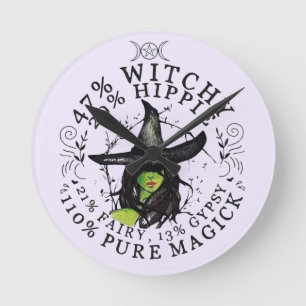 Redondo Mediano 110% Reloj de bruja de Magick puro