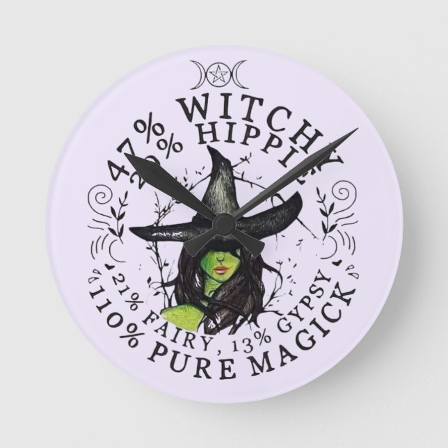 Redondo Mediano 110% Reloj de bruja de Magick puro (Anverso)