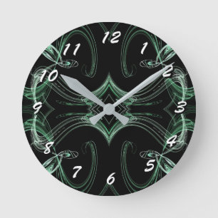 Redondo Mediano 12 opciones numéricas para elegir un reloj de arte