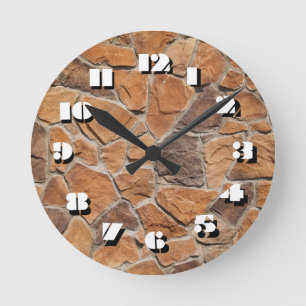 Redondo Mediano 12 opciones numéricas para elegir un reloj de pied