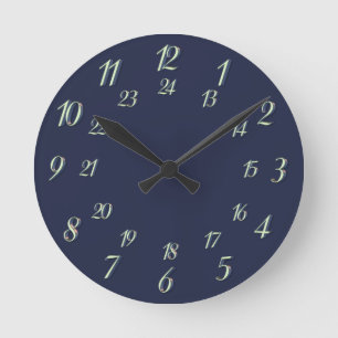 Redondo Mediano 1 reloj Hasta 24