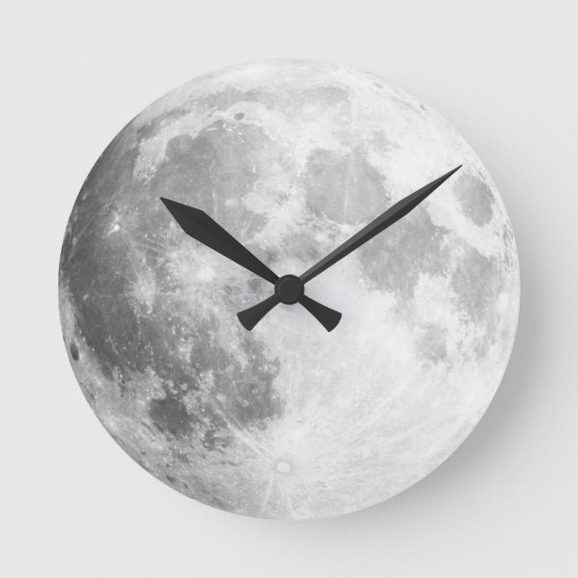 Redondo Mediano Aquí Viene El Reloj De La Luna / Muro De La Luna L (Anverso)