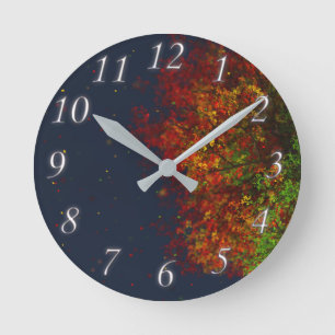Redondo Mediano Caída del reloj arco iris