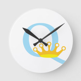 Redondo Mediano Carta Q Reloj inicial