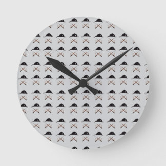 Redondo Mediano Casco de montar y reloj de fusta