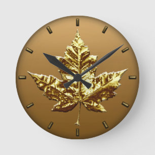 Redondo Mediano Clock Canada Clock con la medalla de oro del reloj