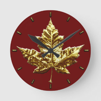 Redondo Mediano Clock Canada Clock con la medalla de oro del reloj