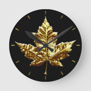 Redondo Mediano Clock Canada Clock con la medalla de oro del reloj