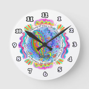 Redondo Mediano Confiar en el reloj de tiempo