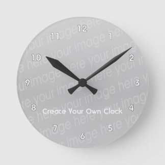 Redondo Mediano Crear su propio reloj - Estilo 2