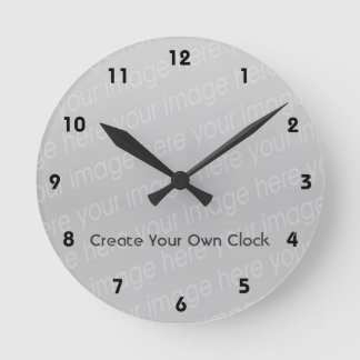 Redondo Mediano Crear su propio reloj - Estilo 3