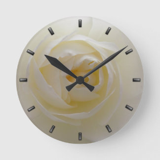 Redondo Mediano Decoración del reloj de la pared de la pared de la