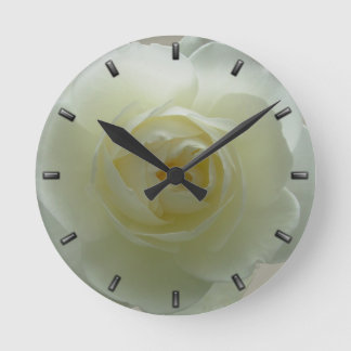 Redondo Mediano Decoración del reloj de la pared de la pared de la