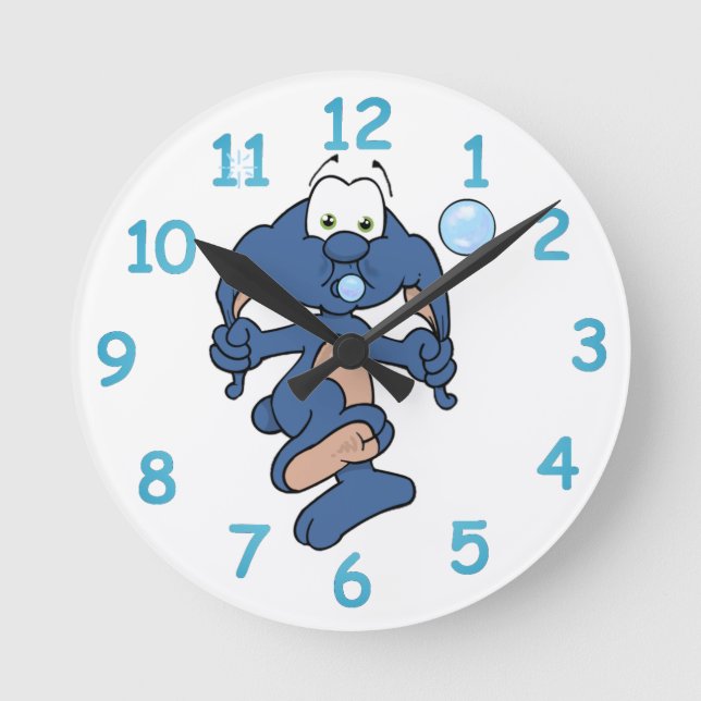 Redondo Mediano Dweeblinks reloj (Anverso)