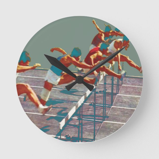 Redondo Mediano El atletismo valla el reloj (Anverso)
