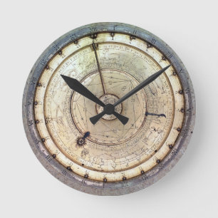 Redondo Mediano El primer reloj de resorte con el caracol, vista a