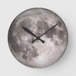 Redondo Mediano El reloj de la pared lunar