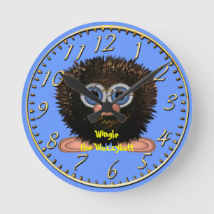 Redondo Mediano El reloj de los Personalizados divertidos de los n
