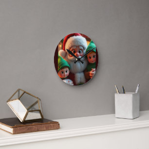 Redondo Mediano El reloj de Santa y los Navidades elfos