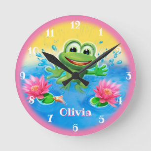 Redondo Mediano El reloj del niño de encargo que salta diseño de
