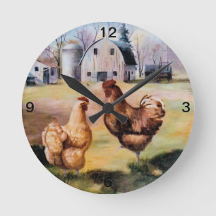 Redondo Mediano En el reloj de la granja