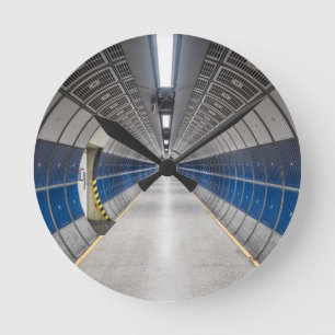 Redondo Mediano Espectro de perspectiva artística como reloj