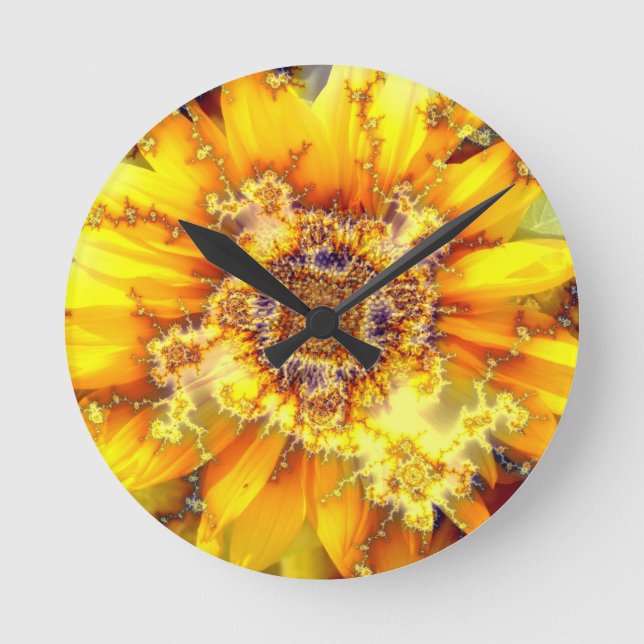 Redondo Mediano Flor del Sun - reloj (Anverso)