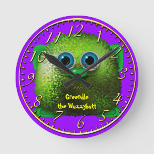 Redondo Mediano Greendle, el reloj de los Personalizados divertido