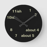 Guay Uber Geek Hipster Negro Reloj de un tipo 2