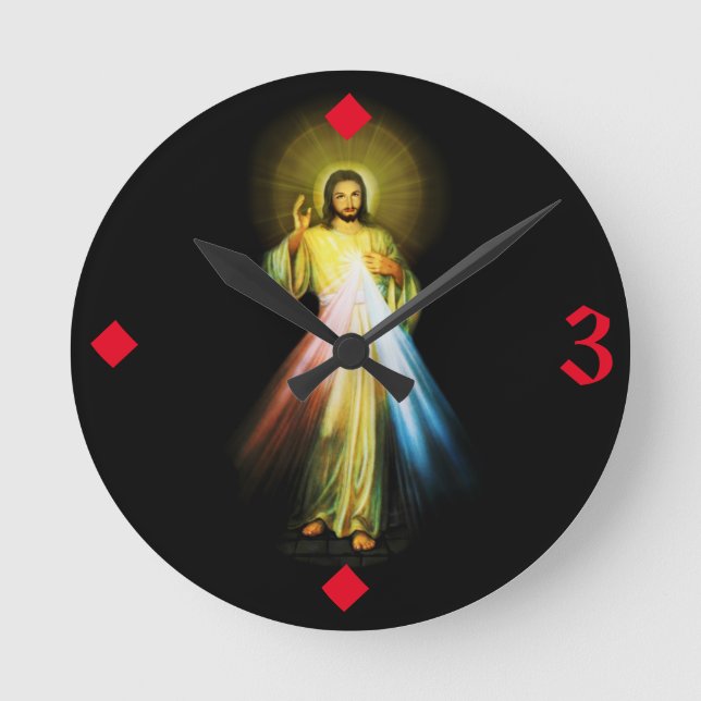 Redondo Mediano Jesús Divino Reloj de la Hora de la Merced (Anverso)