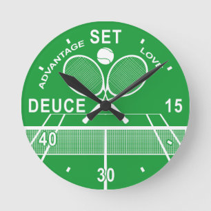 Redondo Mediano Jugadores De Tenis, Reloj De Tenis.