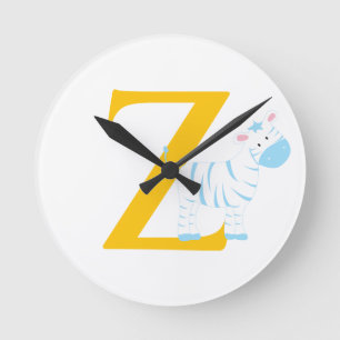 Redondo Mediano Letra Z reloj inicial