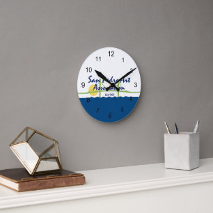 Redondo Mediano Logotipo de reloj - SPAA