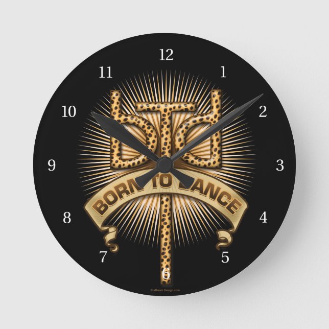 Redondo Mediano Nacido En El Reloj De Vuelta De Danza (Anverso)