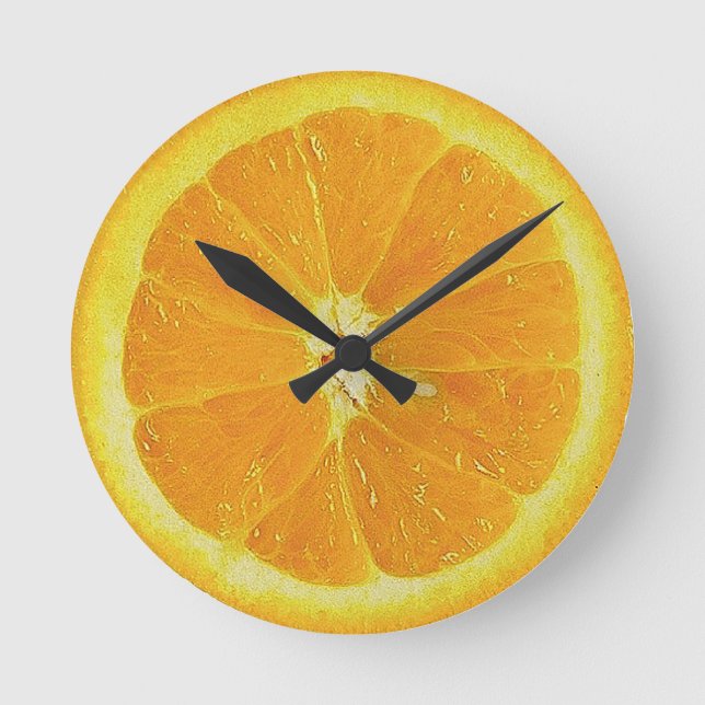 Redondo Mediano Naranja de reloj (Anverso)