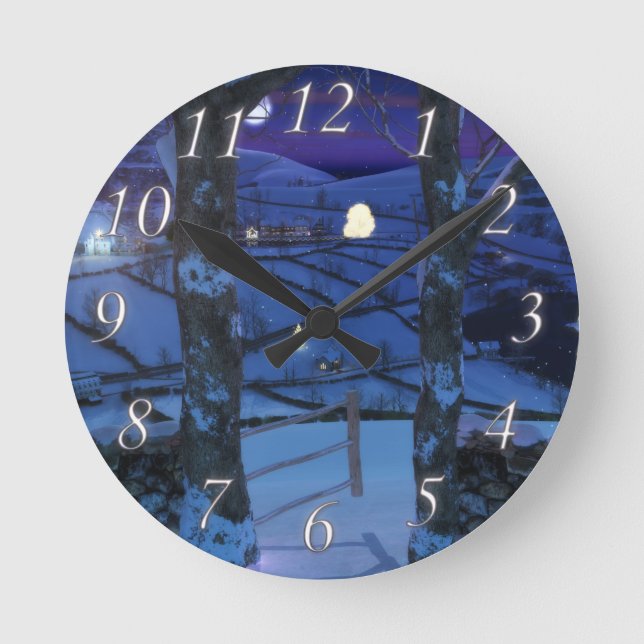 Redondo Mediano Navidades en el Reloj de Glen (Anverso)