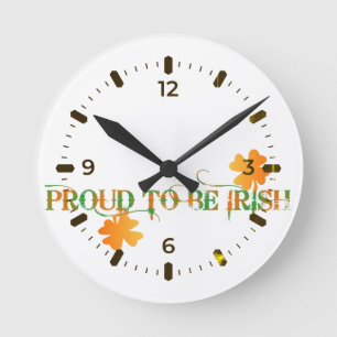 Redondo Mediano Orgulloso de ser reloj irlandés