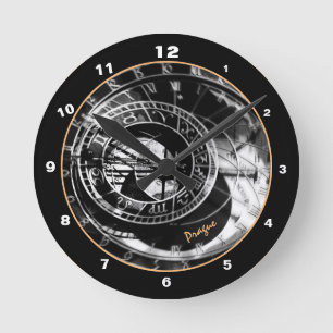Redondo Mediano Orloj Mágico de Praga y Reloj Astronómico Sin Ti