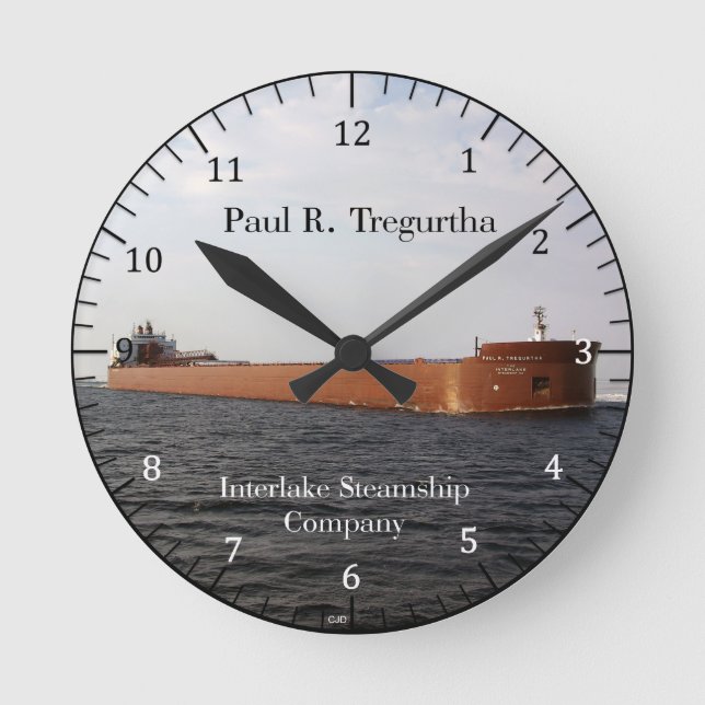 Redondo Mediano Paul R. Reloj de Tregurtha (Anverso)