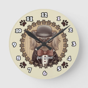 Redondo Mediano Pekinés con gafas Reloj
