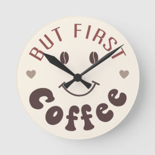Redondo Mediano Pero primero, el reloj del café