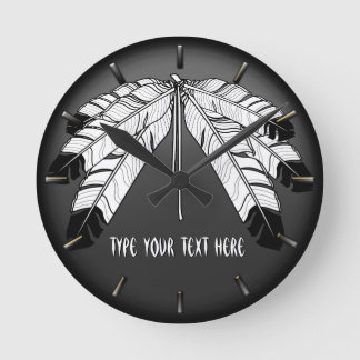Redondo Mediano Personalizado del reloj nativo Primer reloj de par