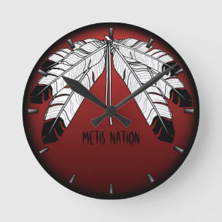 Redondo Mediano Personalizado del reloj nativo Primer reloj de par