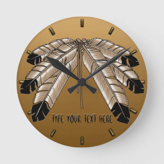 Redondo Mediano Personalizado del reloj nativo Primer reloj de par
