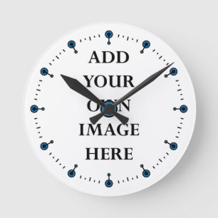 Redondo Mediano personalizar su reloj con puntos azules