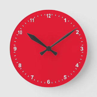 Redondo Mediano Plantilla de reloj - Crea tu propio / elegante, pe