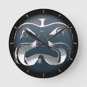 Redondo Mediano Primer Personalizado del reloj de pulsera de arte 