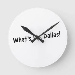 Redondo Mediano ¡Qué pasa, Dallas! Reloj de revista
