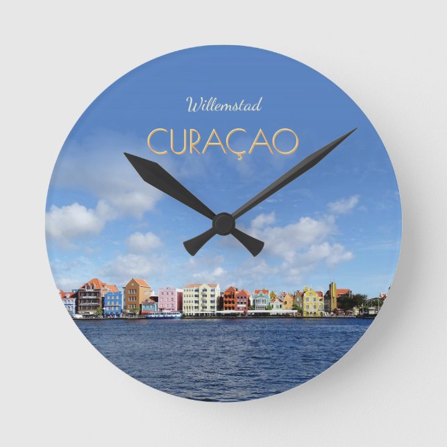 Redondo Mediano Reloj aéreo de Curaçao (Anverso)