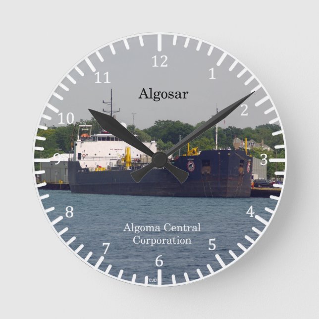 Redondo Mediano Reloj Algosar (Anverso)